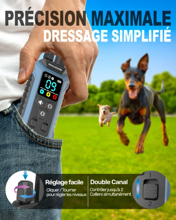 Collier de Dressage - ST30 Pro Dual<br> (2 colliers)